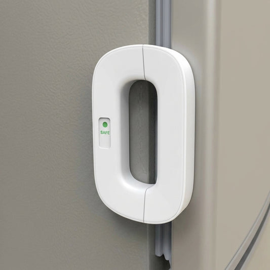 Child Safety Refrigerator Lock ๐| Self Adhesive Fridge And Freezer Door Lock.