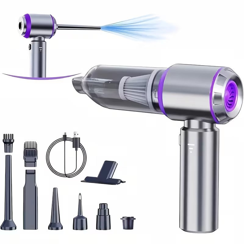 3-in-1 Portable Cordless Vacuum Cleaner โ Compact Handheld Dust Cleaner ๐งน