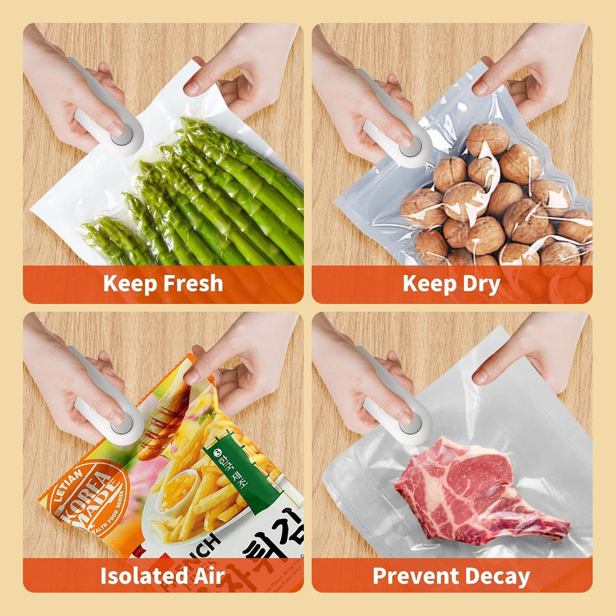🔥 Portable Rechargeable Mini Heat Sealer