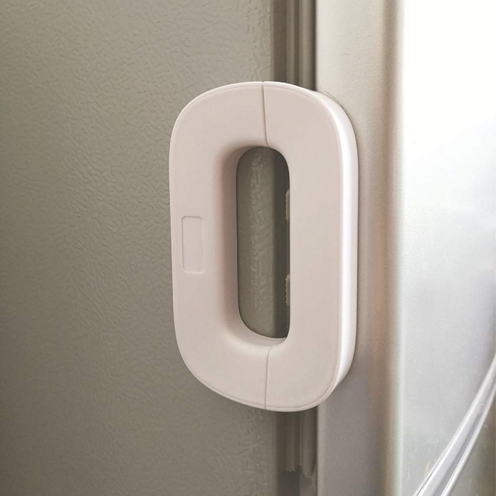 Child Safety Refrigerator Lock 🔒| Self Adhesive Fridge And Freezer Door Lock.