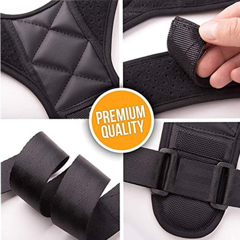 🧍‍♂️ Adjustable Posture Corrector Belt for Men & Women | Back & Shoulder Support Brace | Anti-Slouch Posture Support