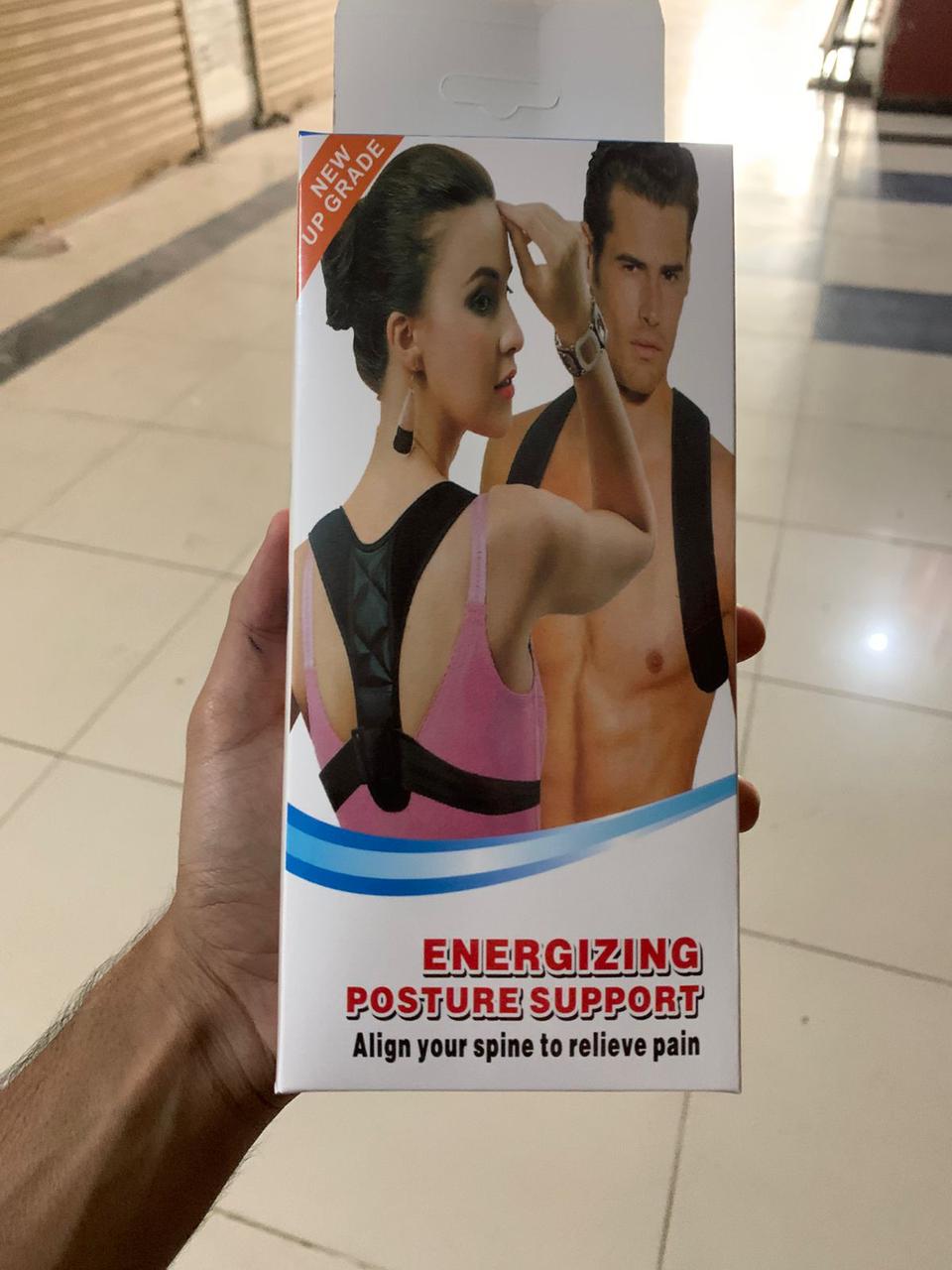 🧍‍♂️ Adjustable Posture Corrector Belt for Men & Women | Back & Shoulder Support Brace | Anti-Slouch Posture Support