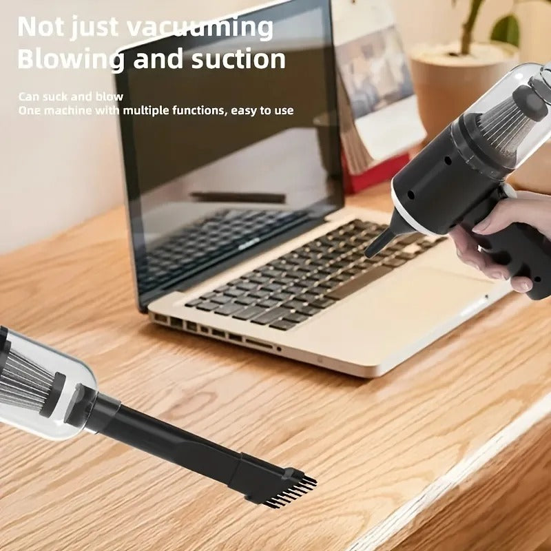 3-in-1 Portable Cordless Vacuum Cleaner – Compact Handheld Dust Cleaner 🧹