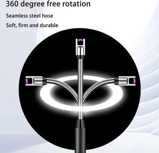 ⚡ Plasma Electric Lighter – USB Rechargeable Flameless Windproof Arc Lighter