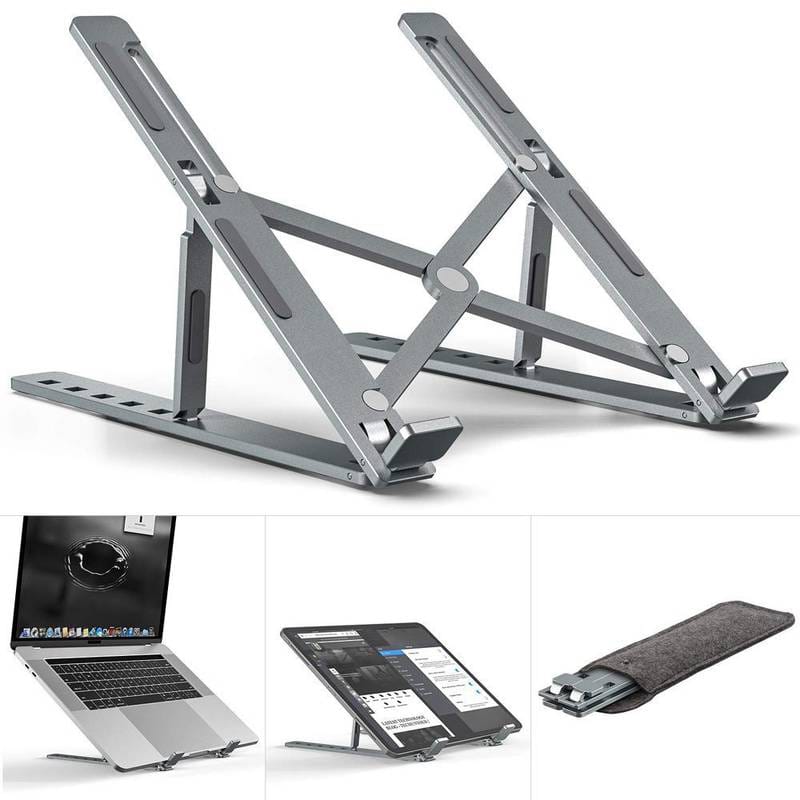 💻 New Adjustable Laptop Metal Stands | Upgrade Your Laptop Setup Without Buying a New Desk!