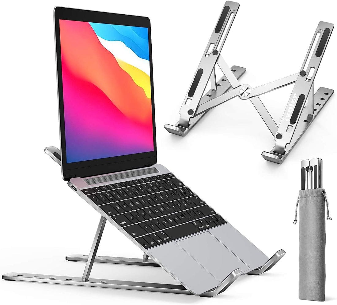 💻 New Adjustable Laptop Metal Stands | Upgrade Your Laptop Setup Without Buying a New Desk!