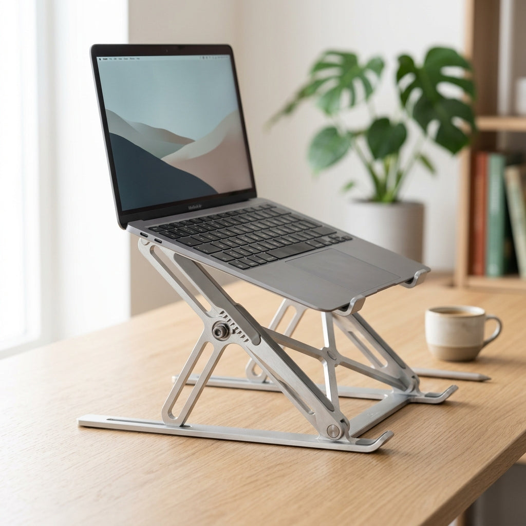 💻 New Adjustable Laptop Metal Stands | Upgrade Your Laptop Setup Without Buying a New Desk!