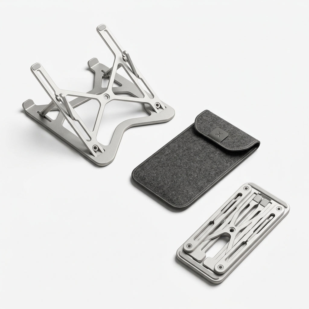 💻 New Adjustable Laptop Metal Stands | Upgrade Your Laptop Setup Without Buying a New Desk!