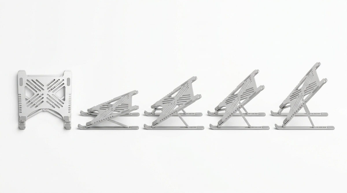 💻 New Adjustable Laptop Metal Stands | Upgrade Your Laptop Setup Without Buying a New Desk!