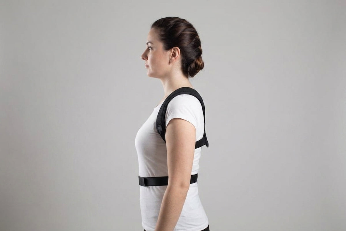 🧍‍♂️ Adjustable Posture Corrector Belt for Men & Women | Back & Shoulder Support Brace | Anti-Slouch Posture Support